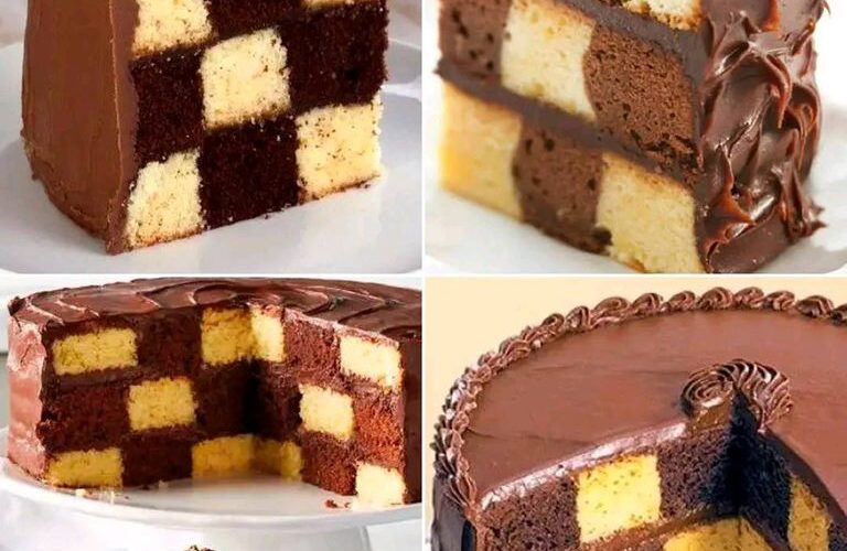 Damero-Kuchen oder Schachkuchen – erntehafen Damero-Kuchen oder Schachkuchen – erntehafen