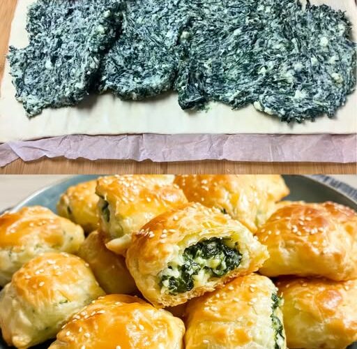 Spinat-Käse-Puffs – erntehafen